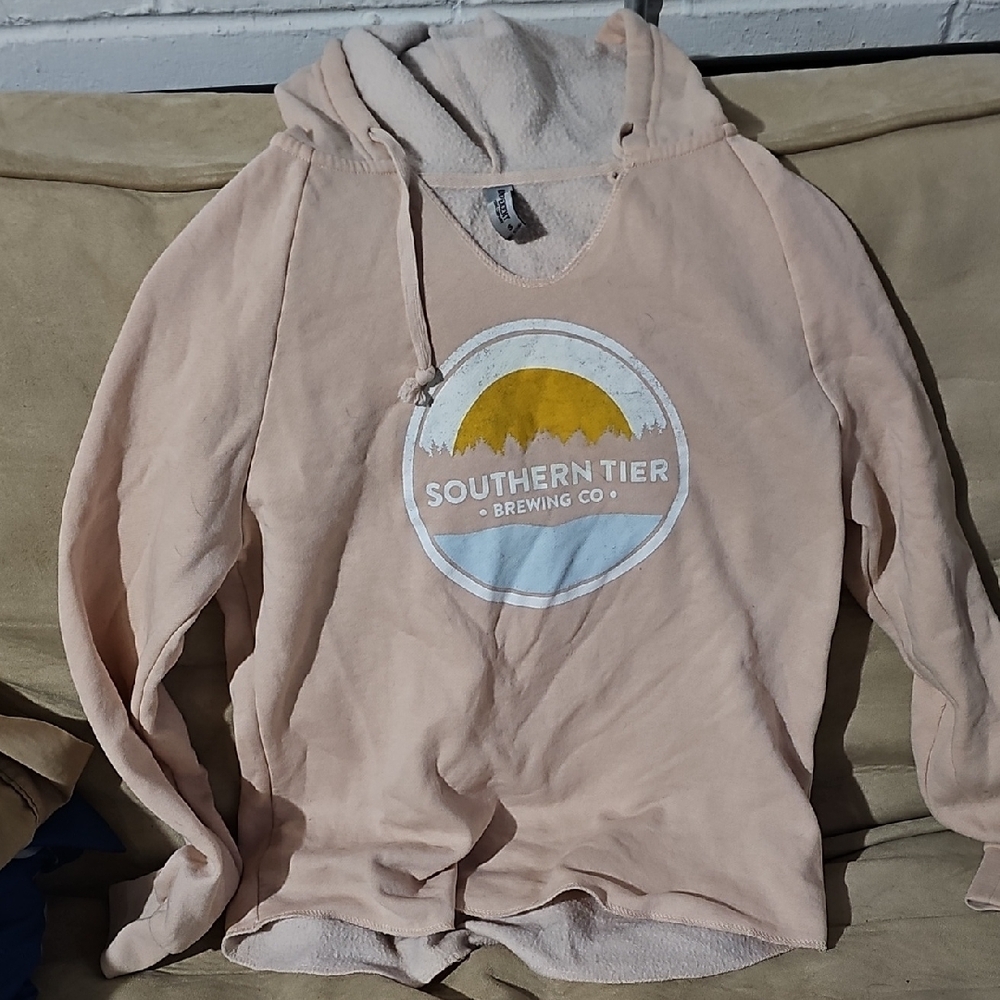 Relaxed Pink Hoodie